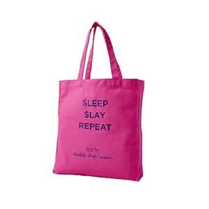 Tarte Bold Pink Canvas Tote Bag